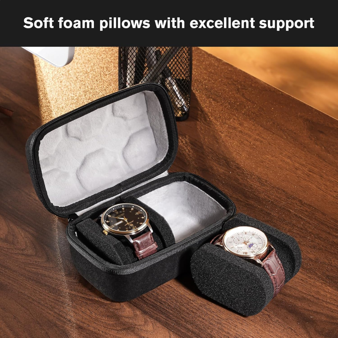 Estuche de viaje x 2 relojes