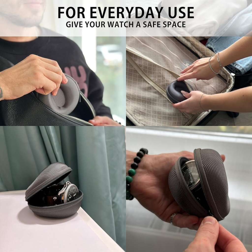 Estuche de viaje x 1 reloj