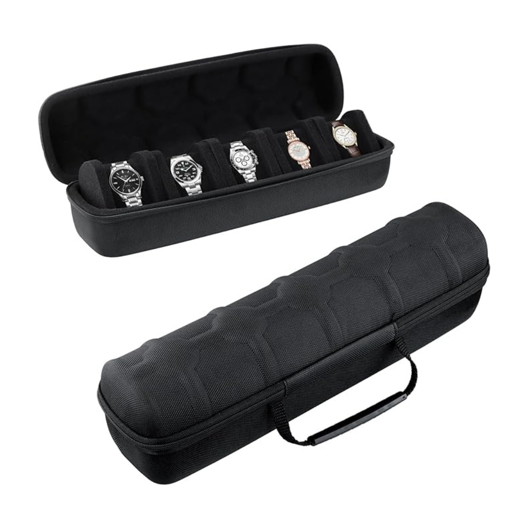 Estuche de viaje x 5 relojes